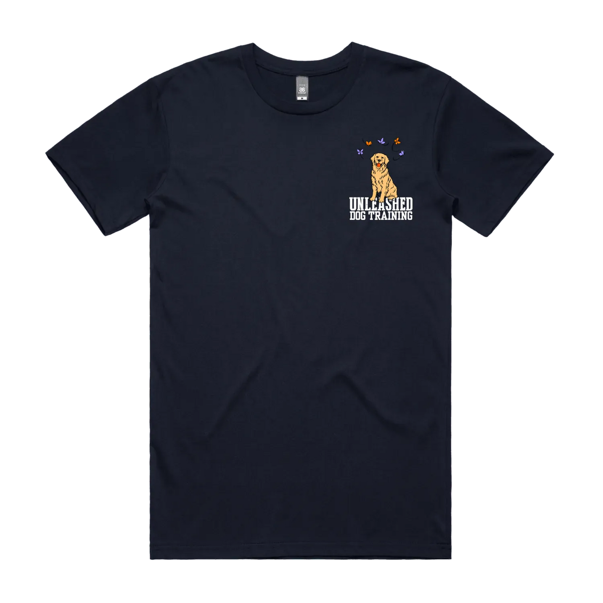 Navy front flat lay