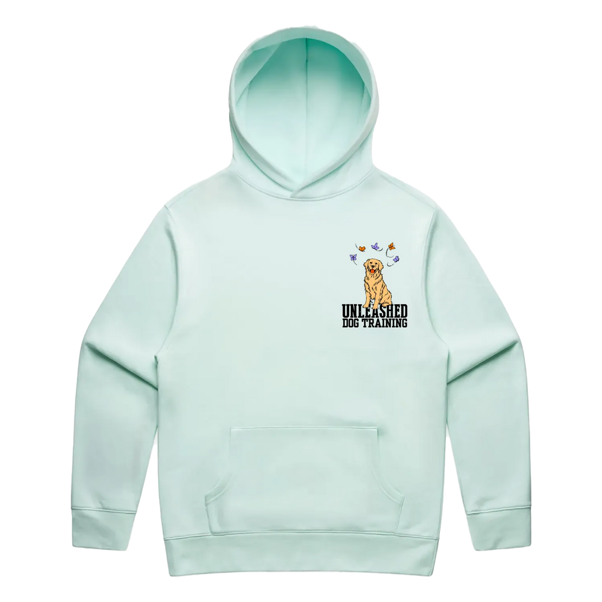 Seafoam front flat lay